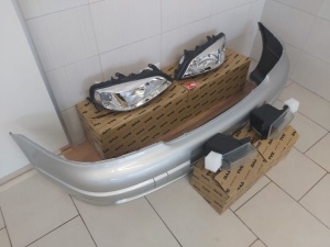 Pachet Bara Fata+Far+Proiector Dreapta-Stanga Opel Astra G 98-04 Z157 - Disponibil în rate - Img 2