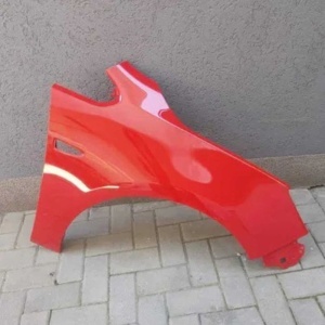 Aripa Fata Dreapta Opel Astra J 2009-2015 Vopsita Rosu - Disponibil în rate - Img 1
