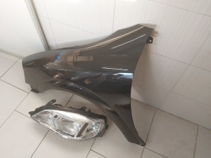 Aripa Fata + Far Stanga Opel Astra G 1998-2004 (Z298 (Negru)) - Disponibil în rate - Img 2