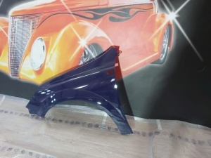 Aripa Fata Stanga Opel Astra H 2004-2009 (Cod: 20Z (Albastru) - Disponibil în rate - Img 3