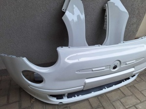 Bara & Aripa Fata Dreapta + Stanga Fiat 500 An 2007-2015 Vopsita Alb - Disponibil în rate - Img 2