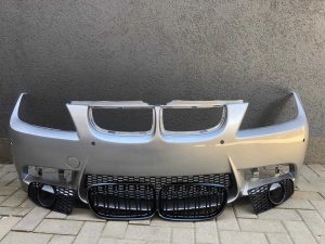 Bara Fata Senzori Parcare BMW E90 An 2005-2008 Aspect M Vopsit Gri - Disponibil în rate