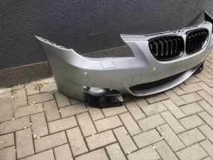 Bara Fata Spalator Senzori BMW E60 An 2003-2007 Aspect M Vopsita Gri - Disponibil în rate - Img 2