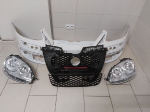 Fata Completa VW Golf 5 V 2004 2005 2006 2007 2008 Bara+Grila+Far - Disponibil în rate - Img 1