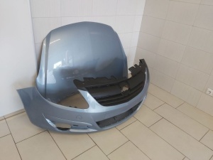 Pachet Bara Fata+Capota Motor Opel Corsa D 2006-2011 (4MU (Albastru)) - Disponibil în rate - Img 2
