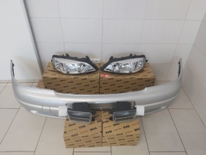 Pachet Bara Fata+Far+Proiector Dreapta-Stanga Opel Astra G 98-04 Z157 - Disponibil în rate - Img 1