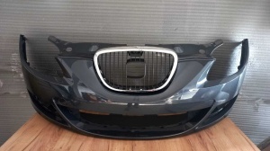 Pachet Bara Fata&Grila Radiator Seat Leon An 2005-2009 (LX7Z (Gri)) - Disponibil în rate - Img 1