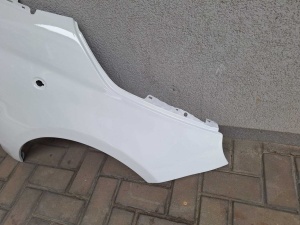 Aripa Fata Dreapta Fiat 500 An 2007-2015 Vopsita Alb - Disponibil în rate - Img 2