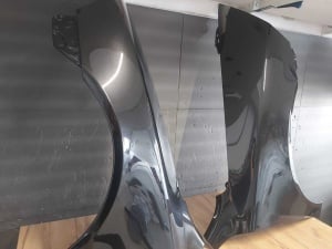 Aripa Fata Dreapta & Stanga Skoda Octavia 2/II 2004-2008 (9910 Negru) - Disponibil în rate - Img 2