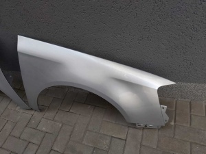 Aripa Fata Dreapta + Stanga VW Passat B6 2005-2011 Vopsita Gri Deschis - Disponibil în rate - Img 3