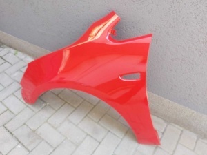 Aripa Fata Stanga Opel Astra J 2009-2015 Vopsita Rosu - Disponibil în rate - Img 3