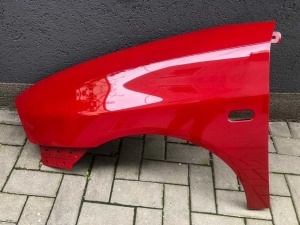 Aripa Fata Stanga Seat Ibiza 2002-2008 Vopsita Rosu - Disponibil în rate - Img 1