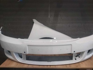 Bara & Aripa Fata Dreapta Skoda Octavia 2 II FSL 2008-2013 (LB9A Alb) - Disponibil în rate - Img 1