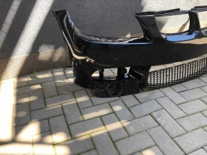Bara Fata BMW E90 An 2005-2008 Aspect M Vopsit Negru - Disponibil în rate - Img 2