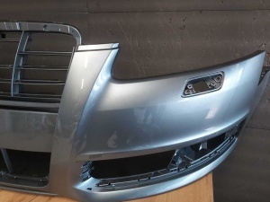 Bara Fata cu Spalator Far Audi A6 C6 FaceLift 2008-2010 (LZ7E (Gri)) - Disponibil în rate - Img 3