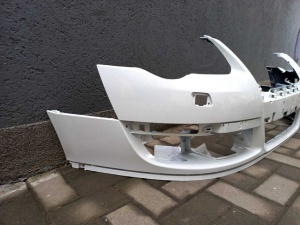 Bara Fata VW Passat B6 An 2005-2011 Vopsita Alb cu Spalator - Disponibil în rate - Img 2