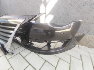 Bara Senzori & Grila Radiator VW Passat B6 2005-2011 Vopsita Maro - Disponibil în rate - Img 3