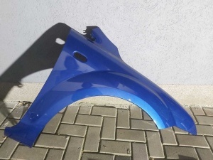 Aripa Fata Dreapta Ford Focus 2/II 2004-2008 Vopsita Albastru - Disponibil în rate - Img 1