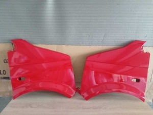 Aripa Fata Dreapta&Stanga VW Transporter T5 2003-2010 (LY3D (Rosu)) - Disponibil în rate - Img 1