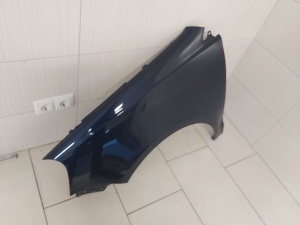 Aripa Fata Stanga VW Polo 6/VI 2005-2009 (Cod: LD5Q (Albastru)) - Disponibil în rate - Img 1