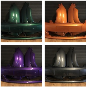 Bara + Aripa Fata Ford Fiesta 2005-2008 Gri Portocaliu Verde Violet - DISPONIBIL IN RATE