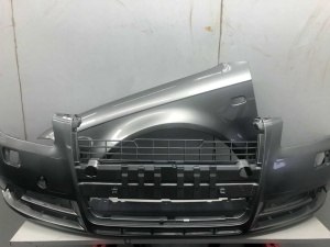 Bara & Aripa Fata Stanga Audi A4 B7 An 2004-2007 (LY7G (Gri)) - Disponibil în rate - Img 1