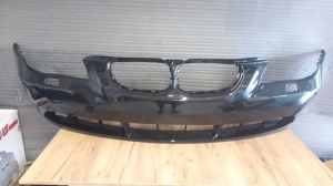 Bara Fata cu Spalator si Senzori BMW E60 An 2004-2010 (i475 (Negru)) - Disponibil în rate - Img 1