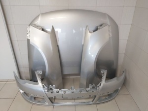 Pachet Bara+Aripa+Capota Fata Motor VW Passat B6 2005-2011 (LA7W-Gri) - Disponibil în rate - Img 1