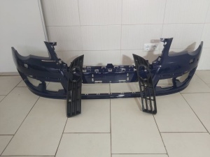 Pachet Bara Fata+Grila Bara Fata VW Passat B6 05-11 (LA5E (Albastru)) - Disponibil în rate - Img 1