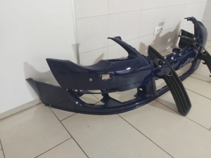 Pachet Bara Fata+Grila Bara Fata VW Passat B6 05-11 (LA5E (Albastru)) - Disponibil în rate - Img 2