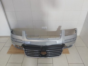 Pachet Bara Fata+Grila Radiator VW Passat B5.5 2000-2004 (LA7W (Gri)) - Disponibil în rate - Img 1