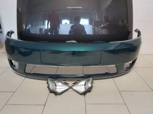 Pachet Bara+Proiector Ford Fiesta 2002-2005 (Jade Green (Verde) - Disponibil în rate - Img 1
