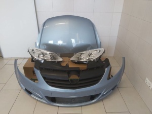 Pachet Capota Fata+Bara Fata+Faruri Opel Corsa D 06-11 (4MU) - Disponibil în rate - Img 1
