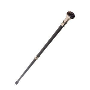 Baston Masonic din Metal cu Mâner Decorat – Echer și Compas – 90 cm - Img 4