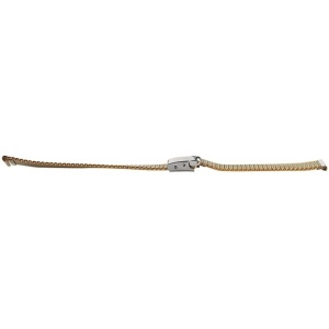 Bratara Ceas Milaneza Bicolora Otel Inoxidabil 20mm 8290100001 - Img 2