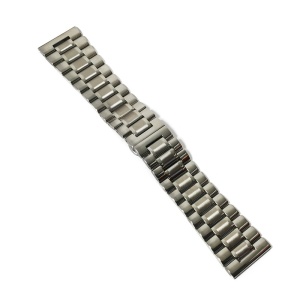 Bratara Ceas Otel Inoxidabil Argintie cu deployant 28mm 30mm WZ438 - Img 5