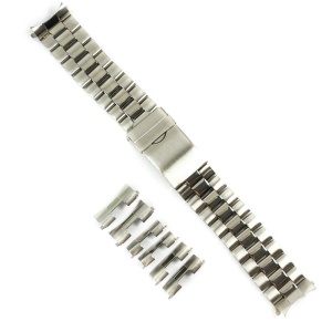 Brățară Ceas Oțel Inoxidabil cu Capete Duble (Drepte și Curbate) – 20/22 mm – Închidere Clemă cu Siguranță - Img 3