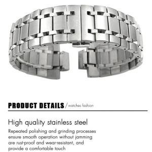 Brățară Compatibilă Tissot PRX Chronograph – 23 mm – Oțel Inoxidabil – Capete Curbate – Seria T077 - Img 3