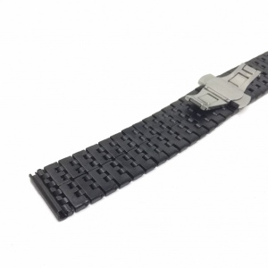 Bratara de ceas Neagra din Otel Inoxidabil - 22mm - WZ3789 - Img 3