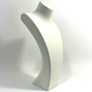 Bust expunere bijuterii alb 32cm WZ1849 - Img 3