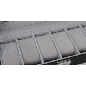 Caseta pentru 6 ceasuri Black Carbon - WZ3446 - Img 2