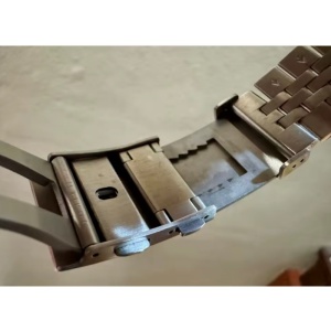 Cataramă Fluture Prelungitoare din Oțel 316L – 14-22 mm – Blocare Dublu Buton – Prelungește Circumferința Brățării - Img 3