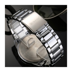 Ceas bărbătesc Curren M8274 Silver Band Black Steel - Img 3