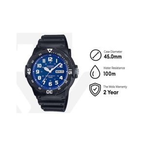 Ceas Casio Sport MRW-200H-2B2VDF – Stil Diver și Robustețe pentru Aventuri Zilnice - Img 2