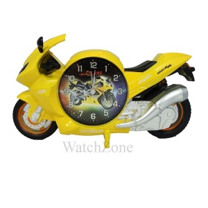Ceas cu alarma galben MOTO GP PF006B - Img 2