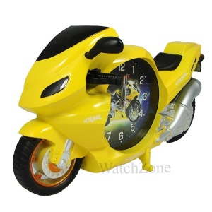 Ceas cu alarma galben MOTO GP PF006B - Img 4