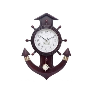 Ceas de Perete cu Pendul Rikon 4651 In Formă De Ancoră - Img 3