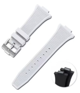 Curea cauciuc (silicone) pentru Tissot PRX Super Player T137.407/410 – 26*12 mm - Img 2