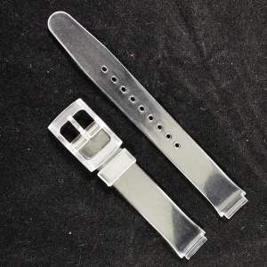Curea Ceas „Crystal Clear” 8S99 – Silicon Transparent (12mm - 14mm) - Img 3