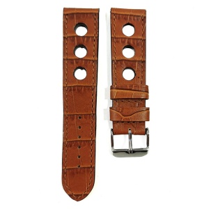 Curea Ceas „Heritage Tan” C3091 – Piele Naturală de Vițel, Maro Deschis (18mm - 22mm) - Img 2